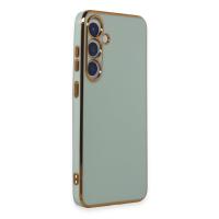 Newface Samsung Galaxy S24 Plus Kılıf Volet Silikon - Açık Yeşil