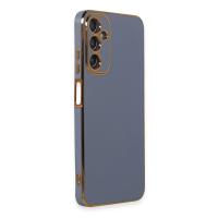 Newface Samsung Galaxy A05S Kılıf Volet Silikon - Mavi