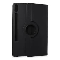Newface Samsung Galaxy X610 Tab S9 FE Plus 12.4 Kılıf 360 Tablet Deri Kılıf - Siyah
