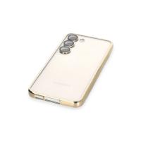 Newface Samsung Galaxy S24 Kılıf Razer Lensli Silikon - Gold