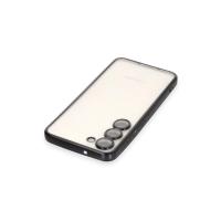 Newface Samsung Galaxy S24 Plus Kılıf Razer Lensli Silikon - Siyah