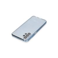 Newface Samsung Galaxy A13 4G Kılıf Razer Lensli Silikon - Açık Mavi