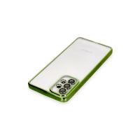 Newface Samsung Galaxy A33 5G Kılıf Razer Lensli Silikon - Yeşil