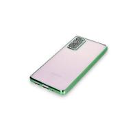 Newface Samsung Galaxy S20 FE Kılıf Razer Lensli Silikon - Yeşil