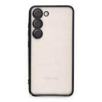 Newface Samsung Galaxy S23 Plus Kılıf Razer Lensli Silikon - Siyah