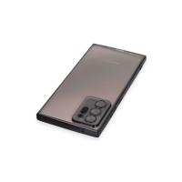 Newface Samsung Galaxy Note 20 Ultra Kılıf Razer Lensli Silikon - Siyah