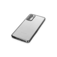 Newface Samsung Galaxy M23 Kılıf Razer Lensli Silikon - Siyah