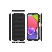 Newface Samsung Galaxy A03S Kılıf Optimum Silikon - Siyah