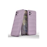 Newface Samsung Galaxy A04 Kılıf Optimum Silikon - Mor