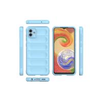 Newface Samsung Galaxy A04 Kılıf Optimum Silikon - Sky Blue
