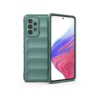 Newface Samsung Galaxy A53 5G Kılıf Optimum Silikon - Koyu Yeşil