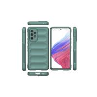 Newface Samsung Galaxy A53 5G Kılıf Optimum Silikon - Koyu Yeşil