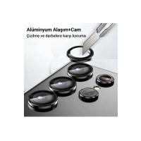 Newface Samsung Galaxy Z Fold 5 Valdez Metal Kamera Lens - Siyah