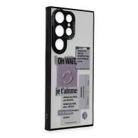 Newface Samsung Galaxy S23 Ultra Kılıf Mirror Desenli Kapak - Mirror - 4