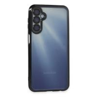 Newface Samsung Galaxy A15 4G Kılıf Razer Lensli Silikon - Siyah