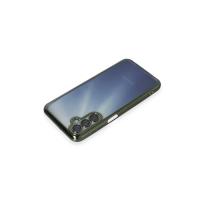 Newface Samsung Galaxy A15 4G Kılıf Razer Lensli Silikon - Yeşil