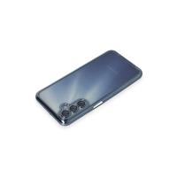 Newface Samsung Galaxy A35 5G Kılıf Razer Lensli Silikon - Sierra Blue