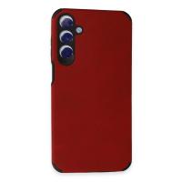 Newface Samsung Galaxy A25 5G Kılıf Loop Deri Silikon - Kırmızı