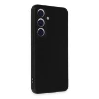 Newface Samsung Galaxy S24 Kılıf Loop Deri Silikon - Siyah