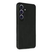 Newface Samsung Galaxy S24 Kılıf Loop Deri Silikon - Yeşil