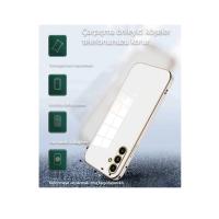 Newface Samsung Galaxy S25 Plus Kılıf Volet Silikon - Mavi