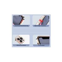 Newface Samsung Galaxy S25 Plus Kılıf Volet Silikon - Mavi