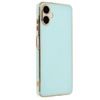 Newface Samsung Galaxy A06 Kılıf Volet Silikon - Açık Yeşil