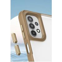 Newface Samsung Galaxy A23 4G Kılıf Penta Silikon Kılıf - Çöl Titanyum