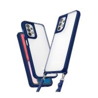 Newface Samsung Galaxy A23 4G Kılıf Penta Silikon Kılıf - Lacivert