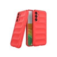 Newface Samsung A36 Kılıf Optimum Silikon - Kırmızı