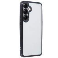 Newface Samsung Galaxy S25 Plus Kılıf Razer Lensli Silikon - Siyah