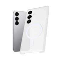 Newface Samsung Galaxy S25 Kılıf PC Zara Magsafe Şeffaf Kılıf - Şeffaf