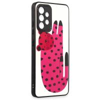 Newface Samsung Galaxy A32 Kılıf Mirror Desenli Kapak - Mirror - 12