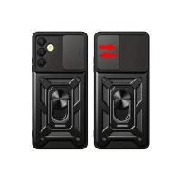 Newface Samsung Galaxy S24 FE Pars Lens Yüzüklü Silikon - Yeşil