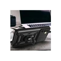 Newface Samsung Galaxy S24 FE Pars Lens Yüzüklü Silikon - Yeşil