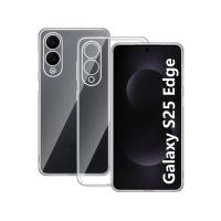 Newface Samsung Galaxy S25 Edge Kılıf Lüx Şeffaf Silikon