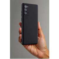 Newface Samsung Galaxy Note 20 Kılıf First Silikon - Mavi