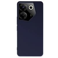 Newface Tecno Camon 20 Pro 5G Kılıf First Silikon - Lacivert