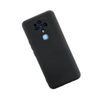 Newface Tecno Camon 16 Kılıf Nano içi Kadife Silikon - Siyah