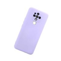 Newface Tecno Camon 16 Kılıf Nano içi Kadife Silikon - Lila