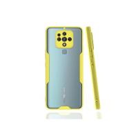 Newface Tecno Camon 16 Kılıf Platin Silikon - Sarı