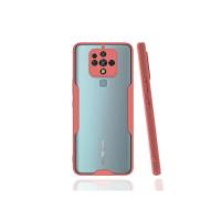 Newface Tecno Camon 16 Kılıf Platin Silikon - Pembe