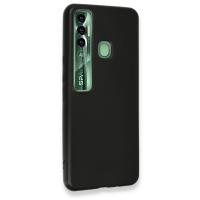 Newface Tecno Spark 7 Pro Kılıf First Silikon - Siyah