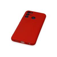 Newface Tecno Pova Neo Kılıf Nano içi Kadife Silikon - Kırmızı