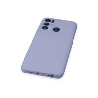 Newface Tecno Pova Neo Kılıf Nano içi Kadife Silikon - Lila