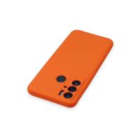Newface Tecno Pova Neo Kılıf Nano içi Kadife Silikon - Turuncu