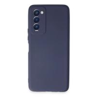 Newface Tecno Camon 18 Kılıf First Silikon - Lacivert