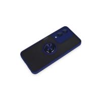 Newface Vivo Y17S Kılıf Montreal Yüzüklü Silikon Kapak - Lacivert