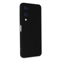 Newface Vivo Y17S Kılıf Nano içi Kadife Silikon - Siyah