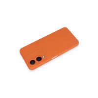 Newface Vivo Y17S Kılıf Nano içi Kadife Silikon - Turuncu